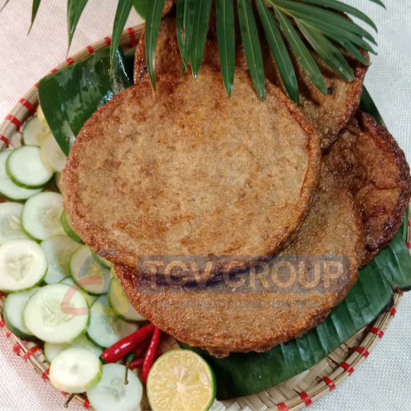Chả cá chiên TCV Group từ cá tươi nguyên chất, chất lượng cao