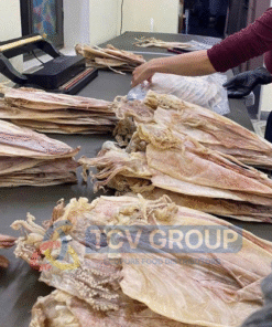 quy trình đóng gói mực khô