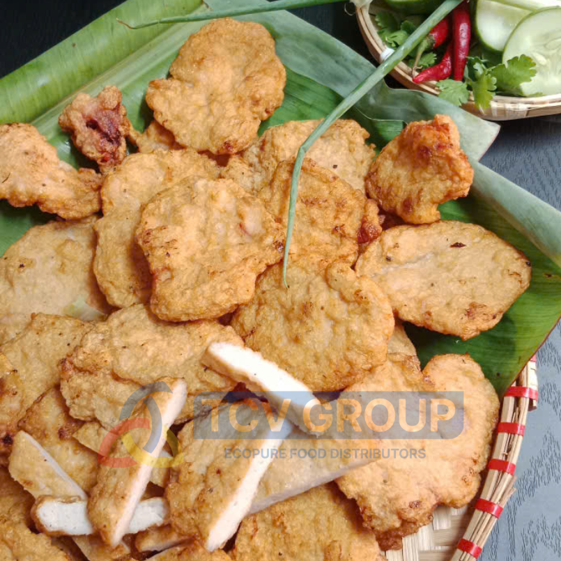 Chả mực chiên vàng giòn