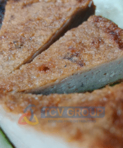 cận cảnh miếng chả cá chiên