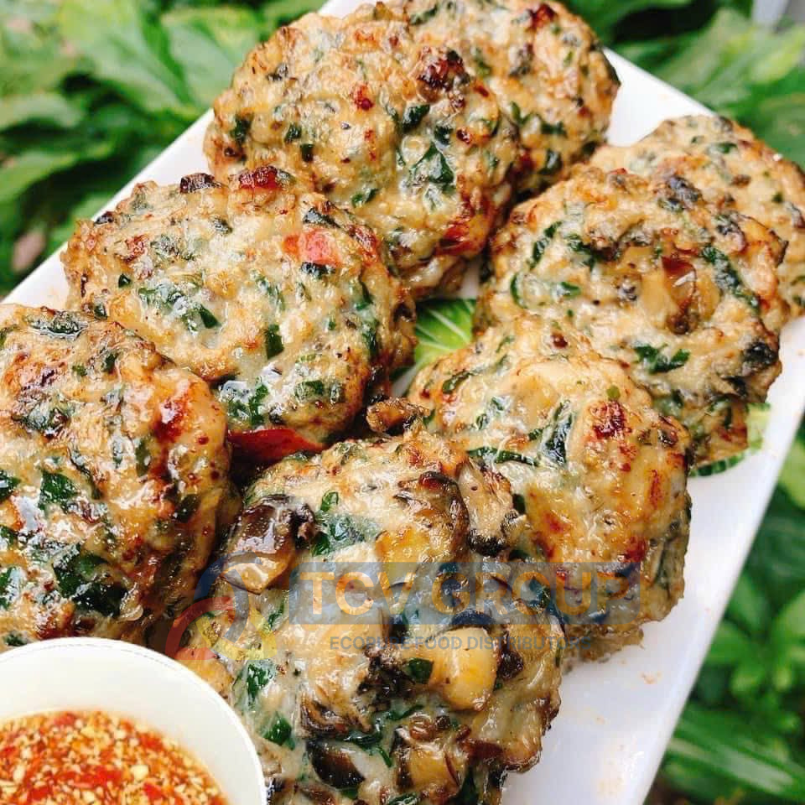 Chả ốc miếng chiên vàng giòn thơm ngon TCV Group
